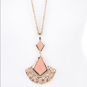 Kara by Kara Ross Snake skin pendant necklace